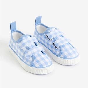H&M canvas sneakers, size 12.5 kids